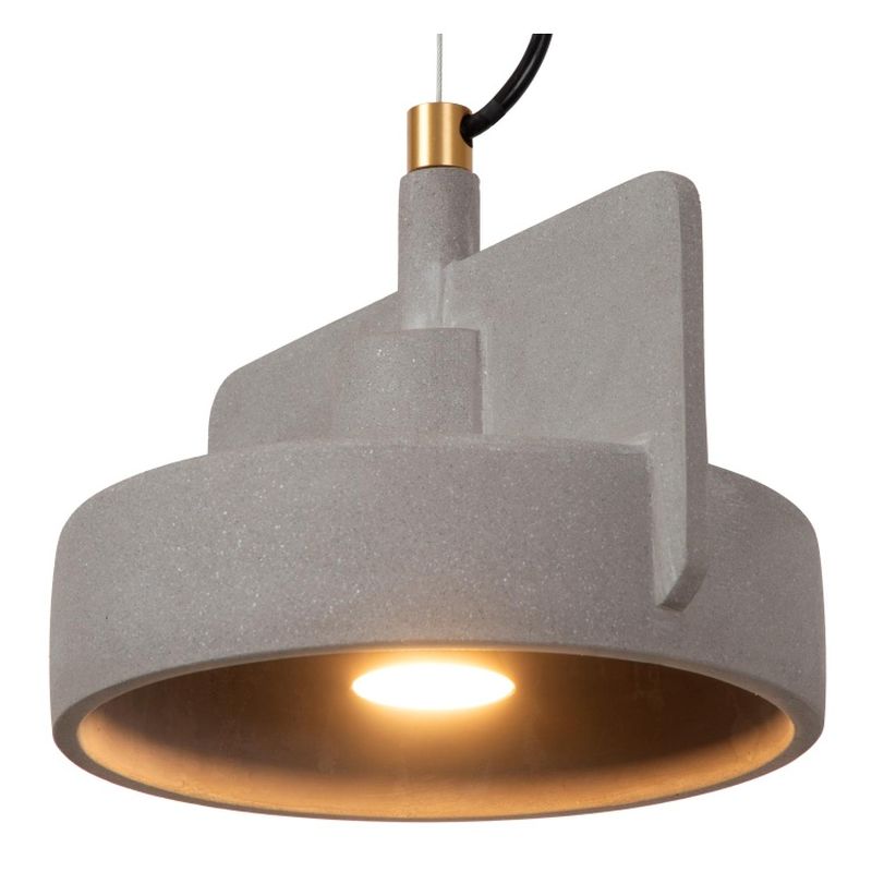 Lucide NINJA - Závesné svetlo - 1xE27 - Sivé